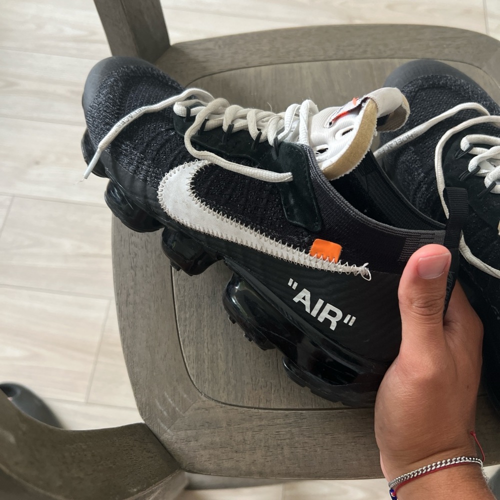 Nike Black and White Air Vapormax Sneakers